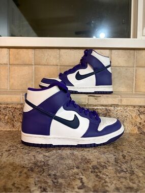 Nike Dunk High Court Purple Size